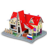 Puzzle 3D Maison de Restaurant Russe