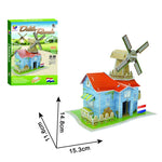 Puzzle 3D Moulin <br>Hollandais