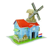 Puzzle 3D Moulin Hollandais